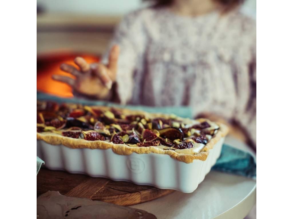 Obdélníková koláčová forma, 15 x 36 cm, světle modrá Écume