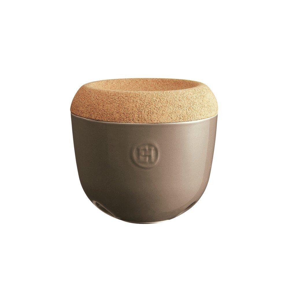 Miska na uskladnění česneku, 1 l, slonová kost