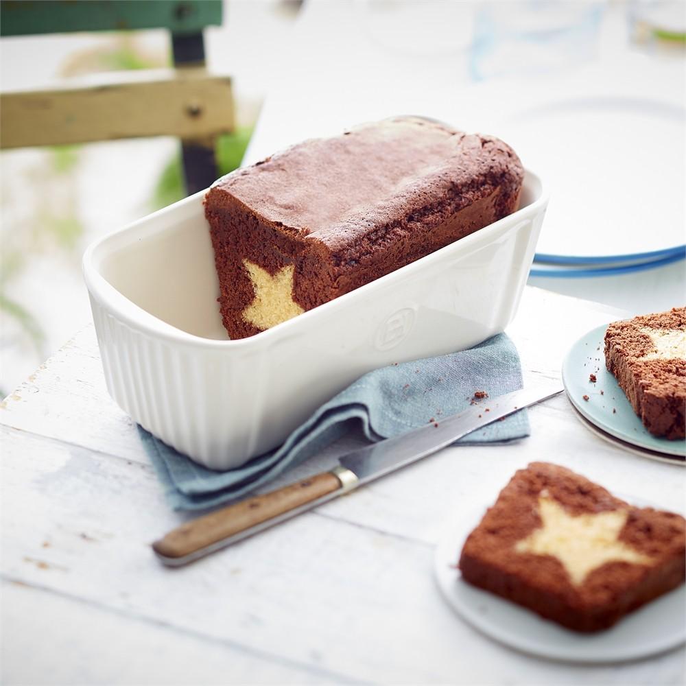 Forma na biskupský chlebíček, 24 x 11 cm, granátová