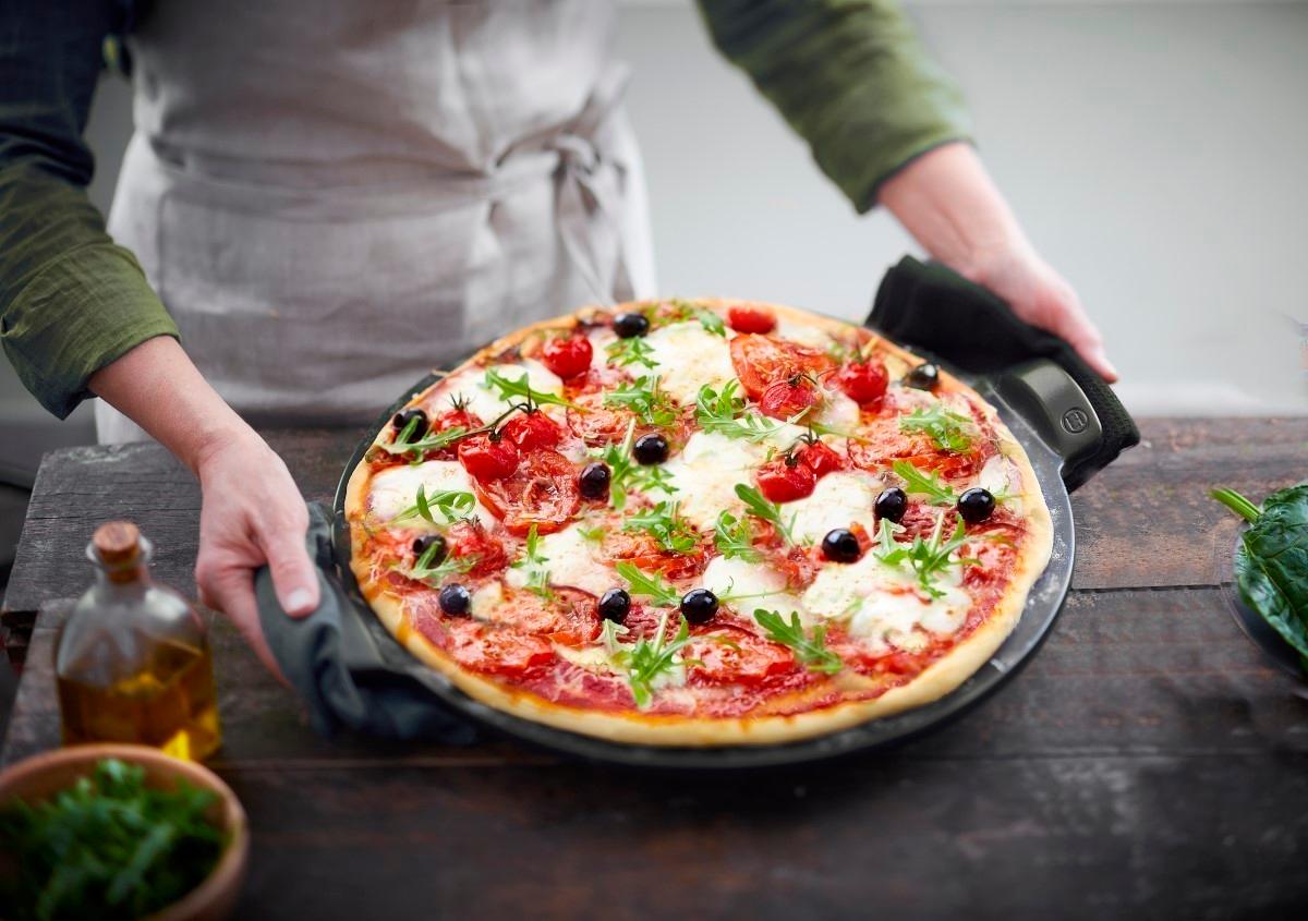 EH Pizza stone 37 cm pepřová (EOL)