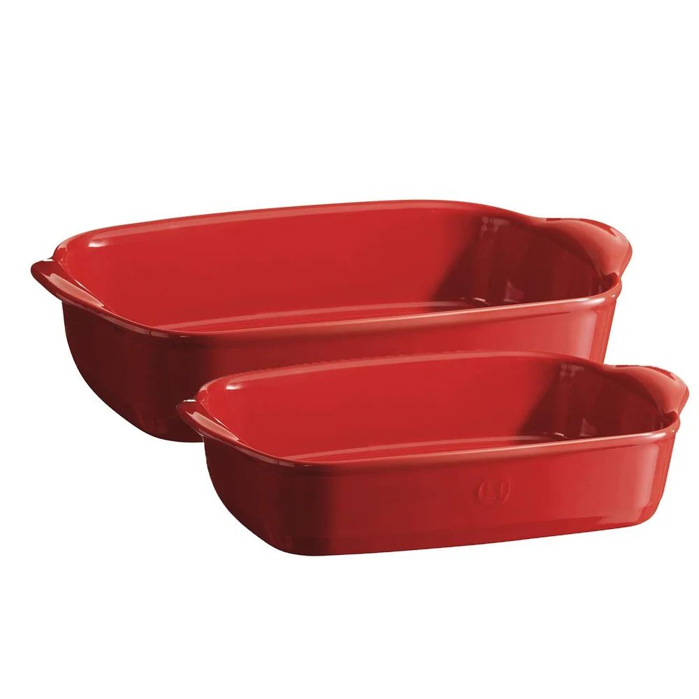 EH Set zapékacích forem, 9650 a 9652, granátová 