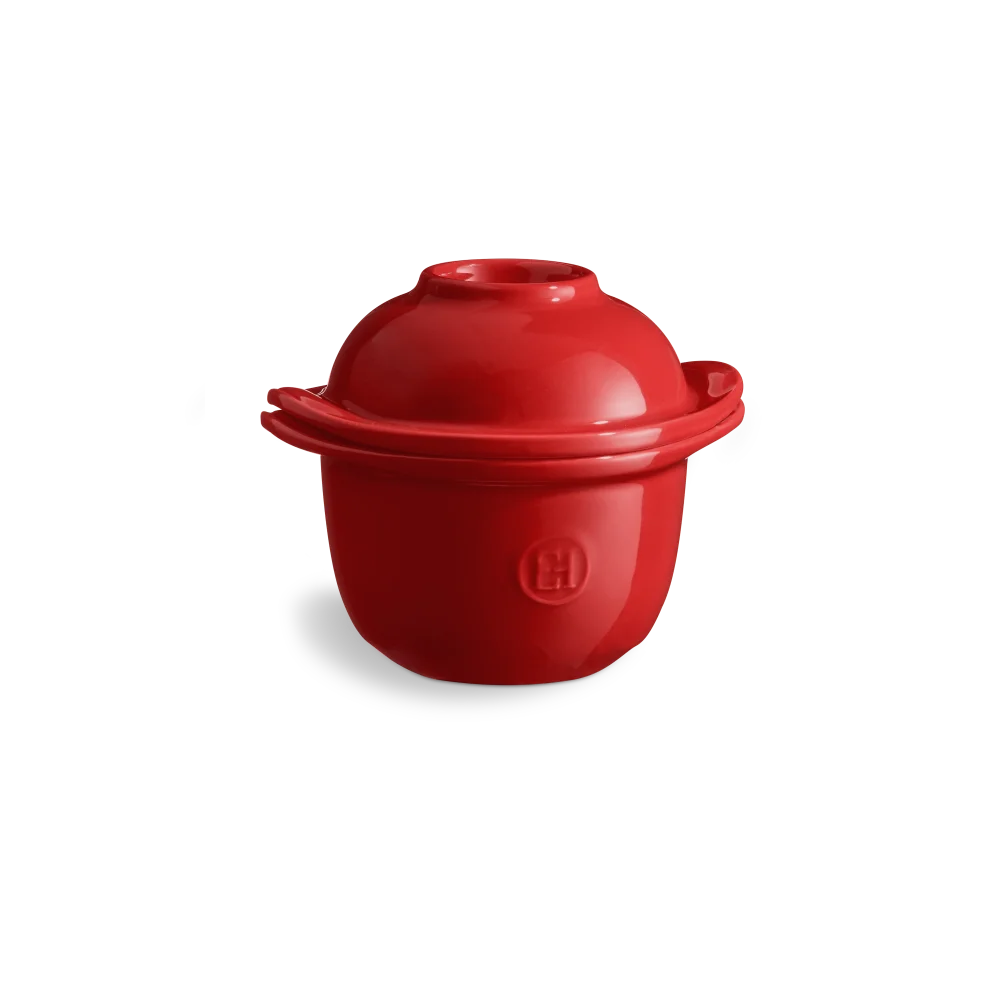 Miska s víkem Egg Nest, zapékací, 0,3 l, granátová, 14 x 11,5 x 11 cm