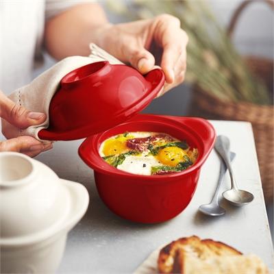 Miska s víkem Egg Nest, zapékací, 0,3 l, žlutá Provence, 14 x 11,5 x 11 cm