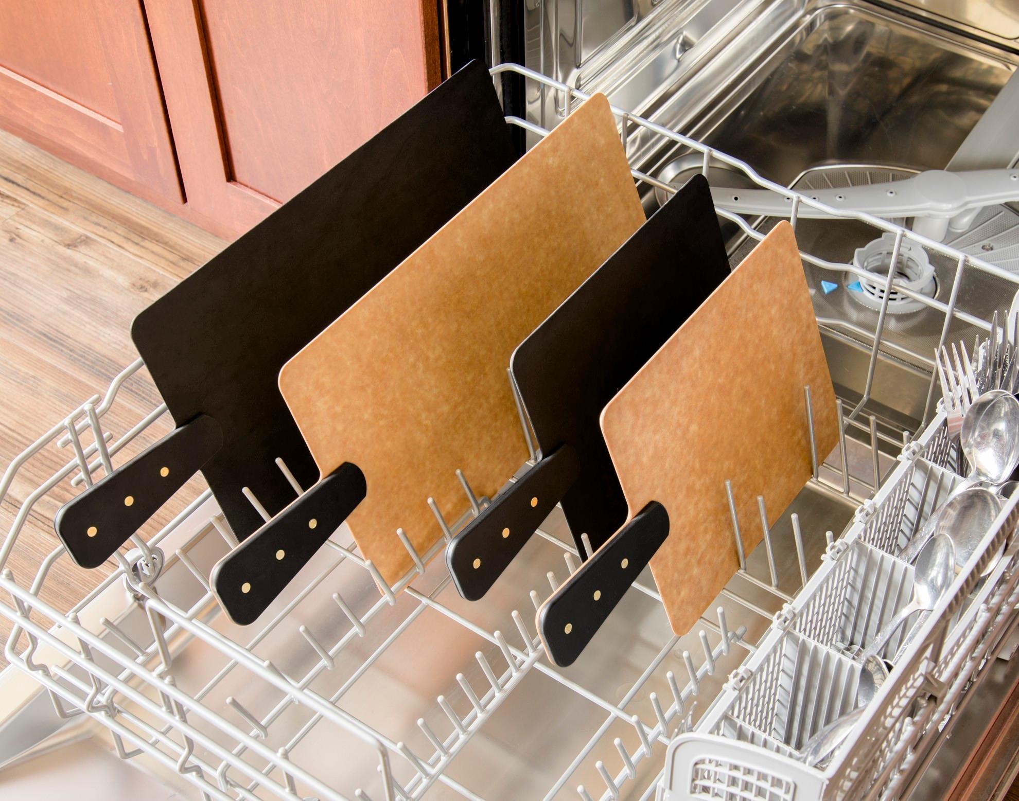 EPICUREAN Prkénko 35,6 × 19 cm s rukojetí nýty natural  (EOL)