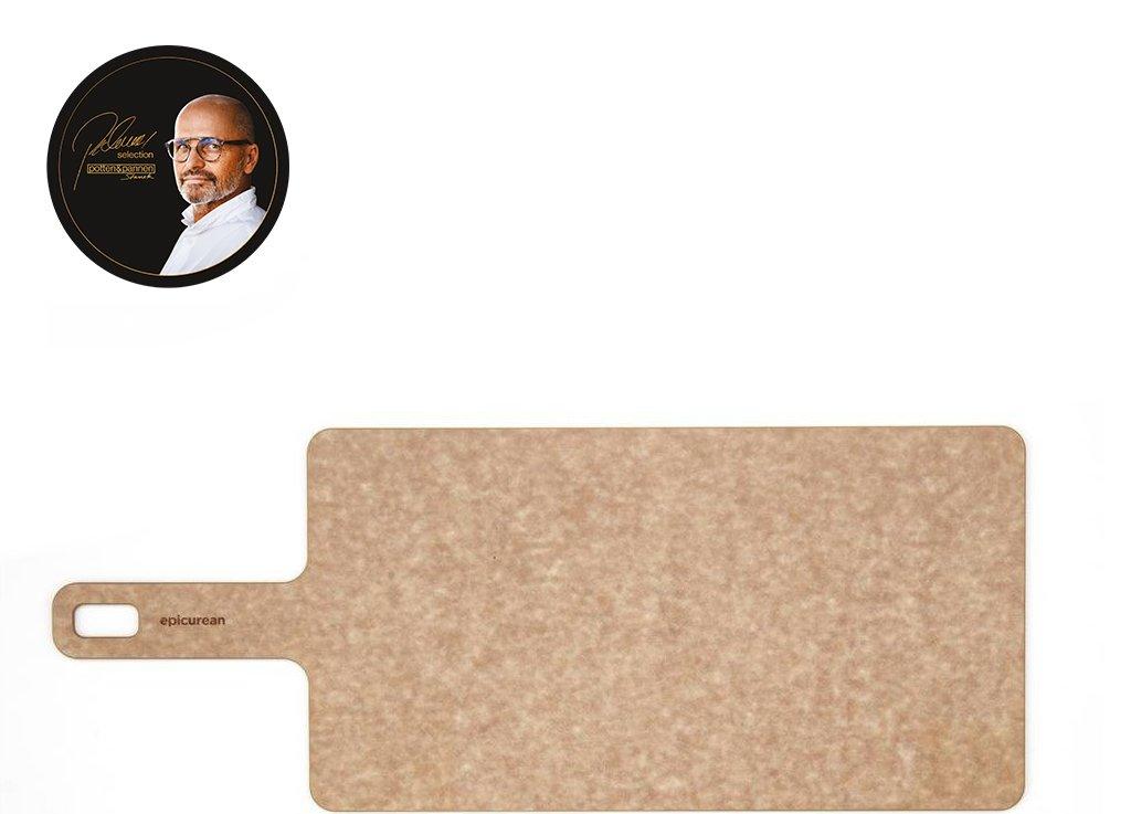 EPICUREAN Prkénko 35x18 cm s rukojeti natural (EOL)