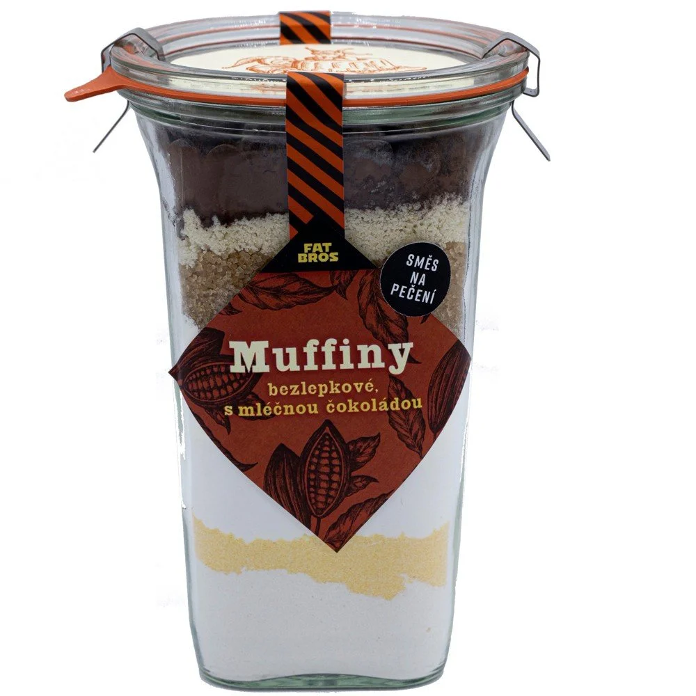FTB Bezlepkové směsi na pečení - Muffiny s hořkou čokoládou a kakaem bez lepku 535g (EOL)