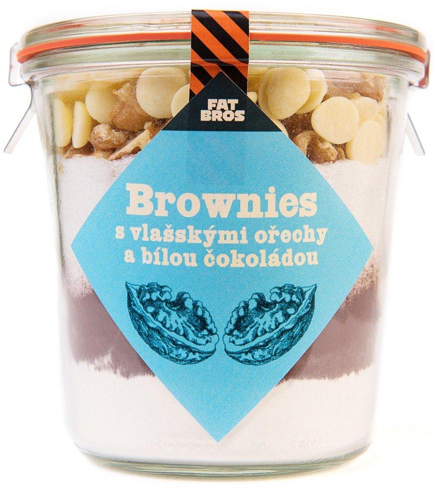 FTB Směsi na pečení - Brownies s vlašskými ořechy a bílou čokoládou 420g (EOL)