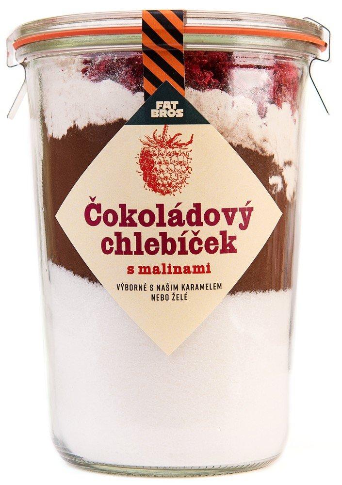 Směs na pečení čokoládový chlebíček s malinami, 580 g