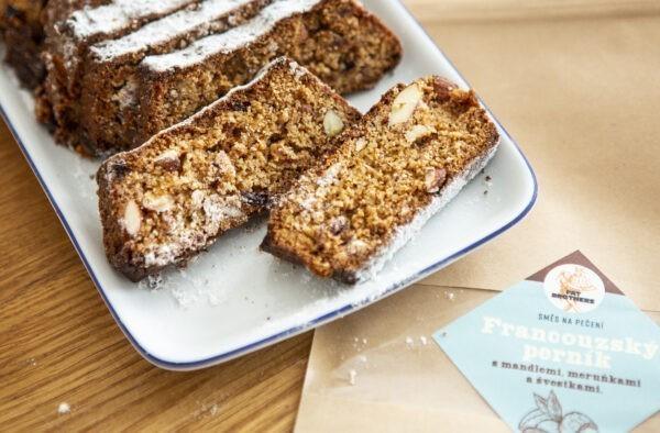 FTB Směsi na pečení - Francouzský perník s mandlemi, meruňkami a švestkami 380g (EOL)