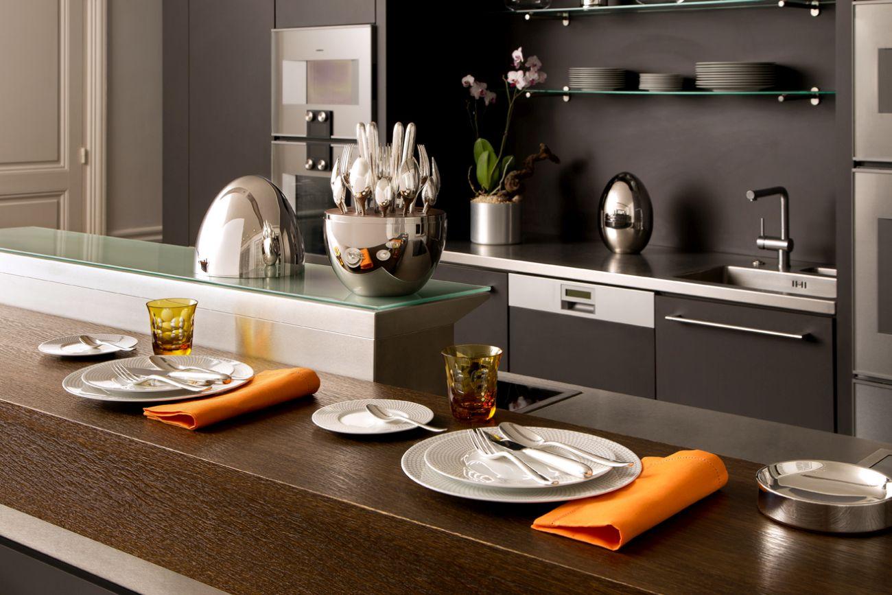 Sada postříbřených příborů Mood. 24 ks