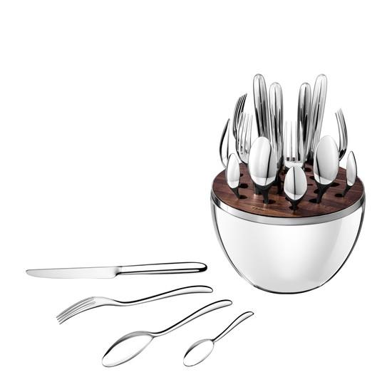 Sada postříbřených příborů Mood. 24 ks