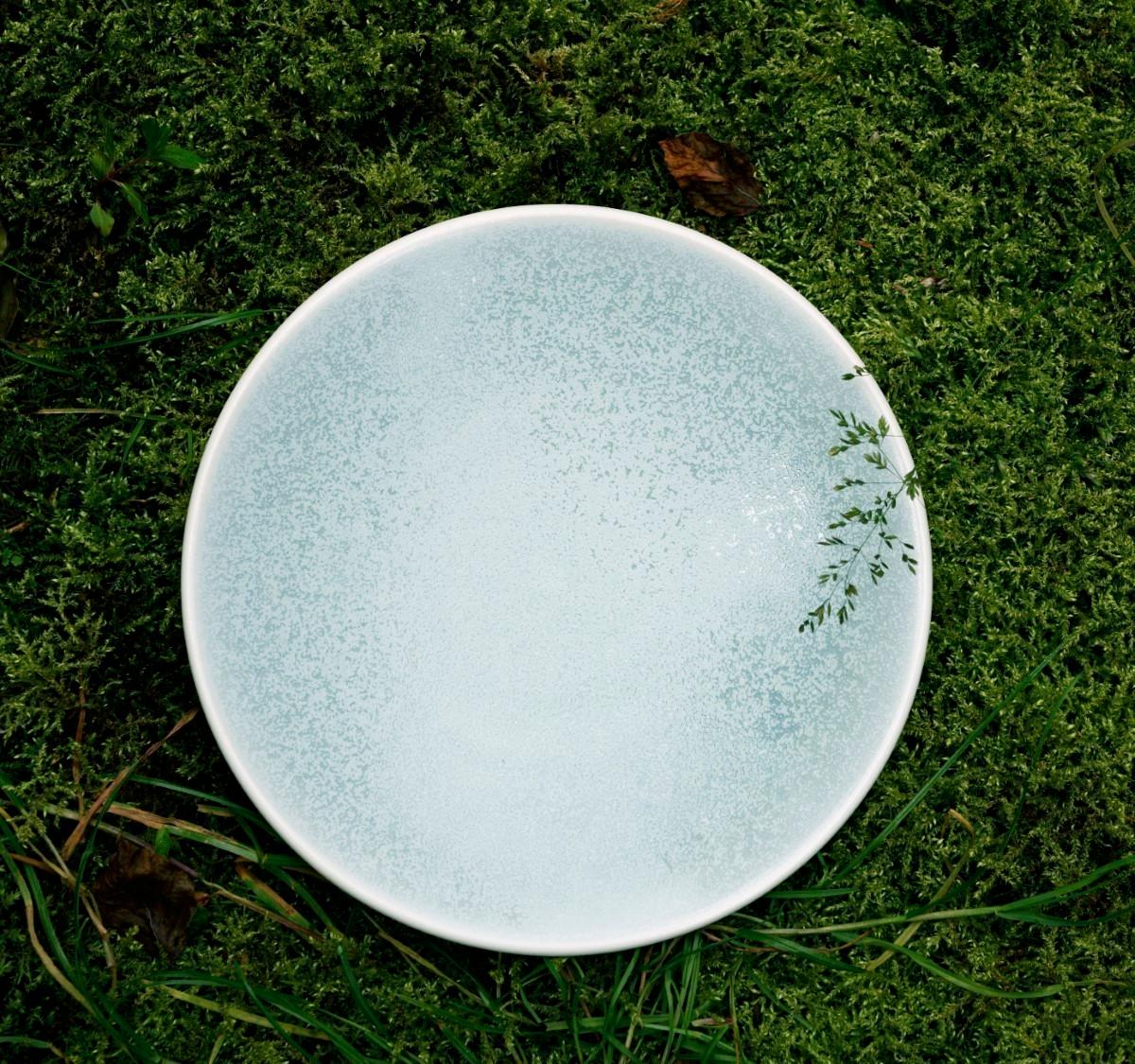 Jars Tourron Jídelní talíř tyrkysová 26 cm / 3,5 cm