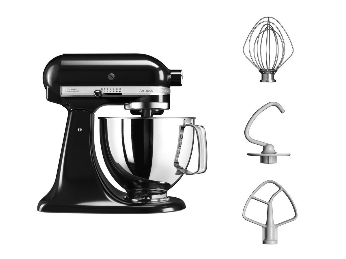 KitchenAid Artisan Robot 125 s přísl. na přípravu zmrzliny (5KSMEOB+5KICA0WH)  (EOL)