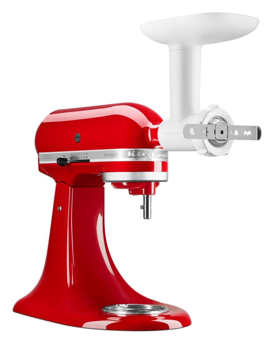 KitchenAid Artisan Robot 125 s příslušenstvím královská červená (5KSM125EER+5KSMFGA+KCCA)  (EOL)