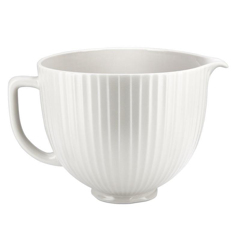 KitchenAid Keramická mísa 4,83l béžová vroubkovaná  (EOL)