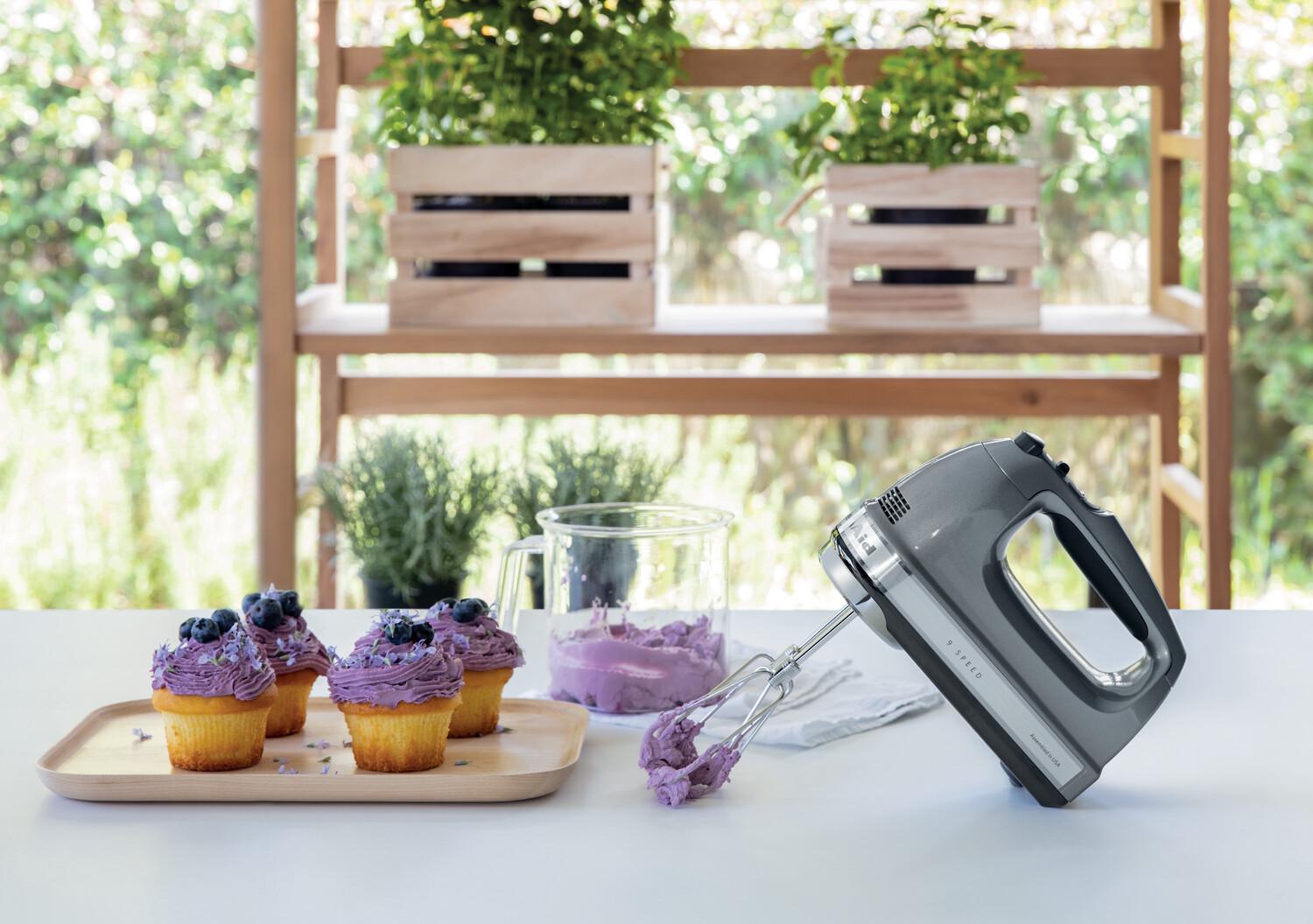 Ruční elektrický šlehač 5KHM9212ECU, stříbrný