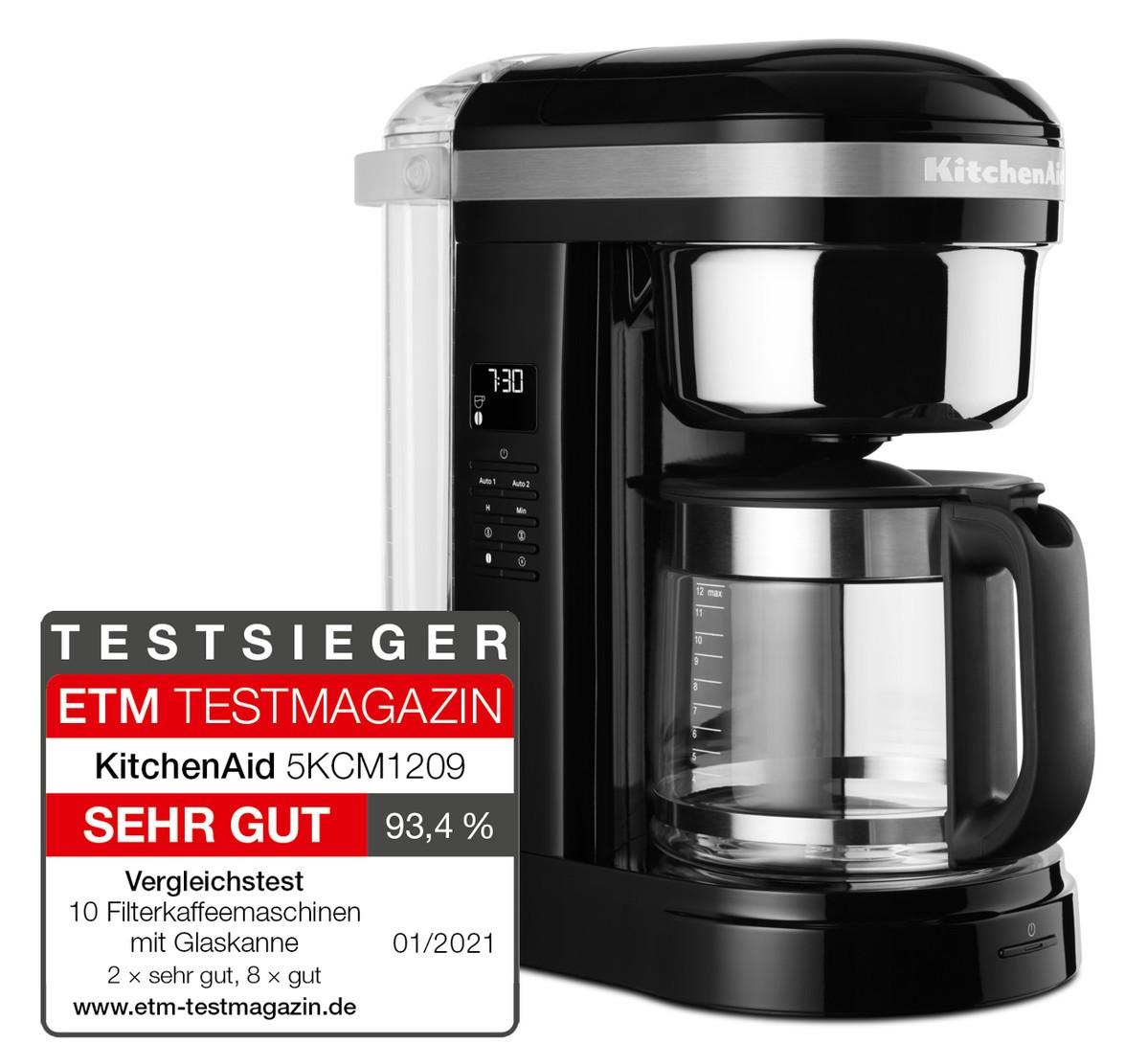 KitchenAid Překapávací kávovar se spirálovými tryskami 5KCM1209 