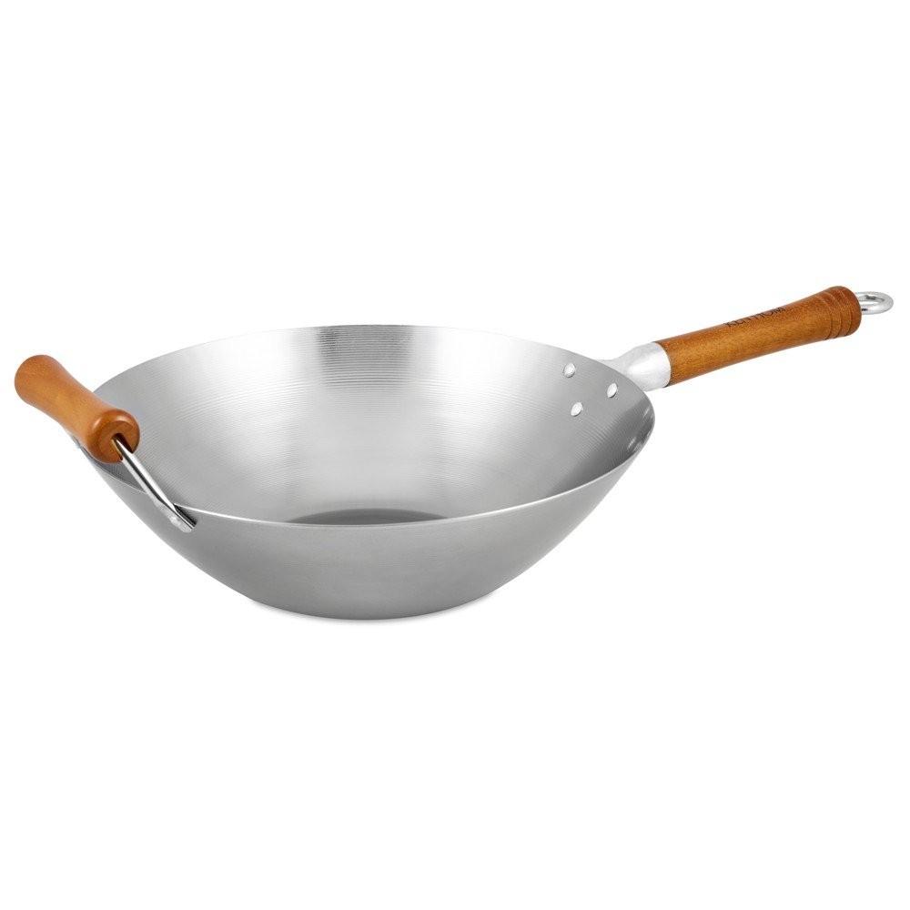 KEN HOM Excellence karbonový Wok 32 cm s patinou (EOL)