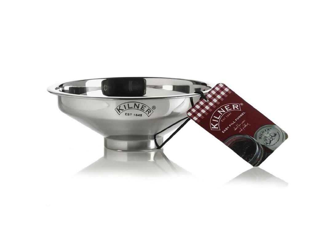 Nerezový trychtýř na džem