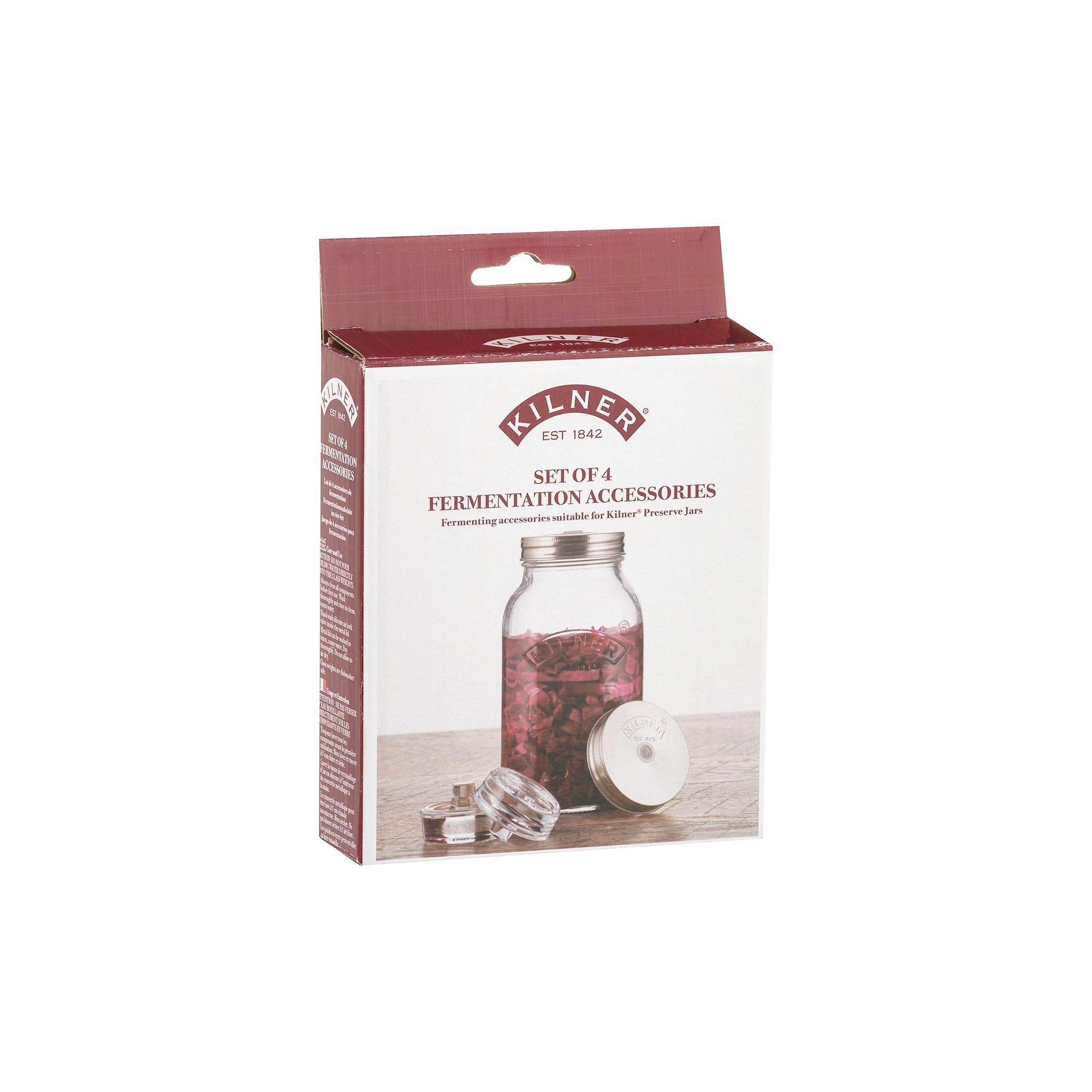 KILNER Set Fementačního příslušenství 4ks (2 víčka+ 2 závaží) (EOL)