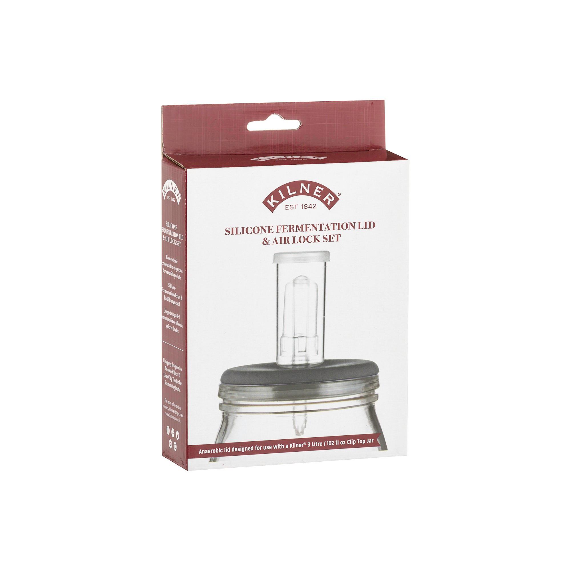 KILNER Silikonové fermentační víčko + Air lock (EOL)