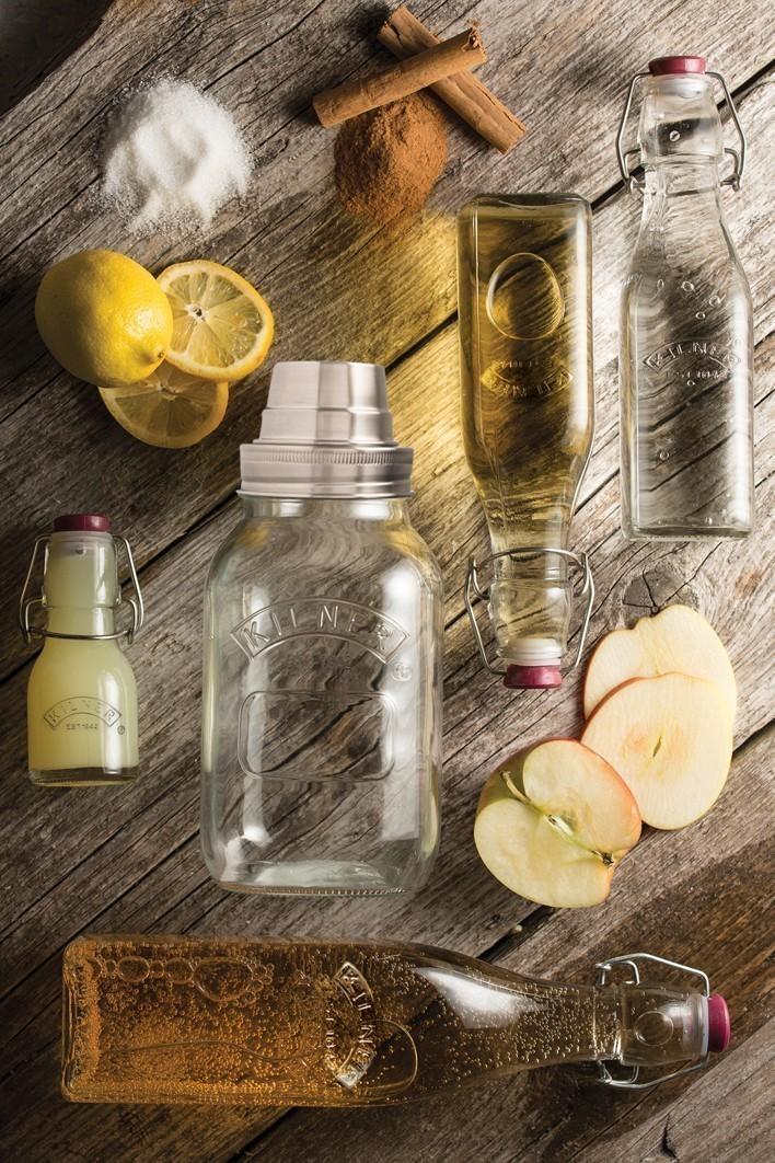 KILNER skleněný šejkr na koktejly 1l (EOL)