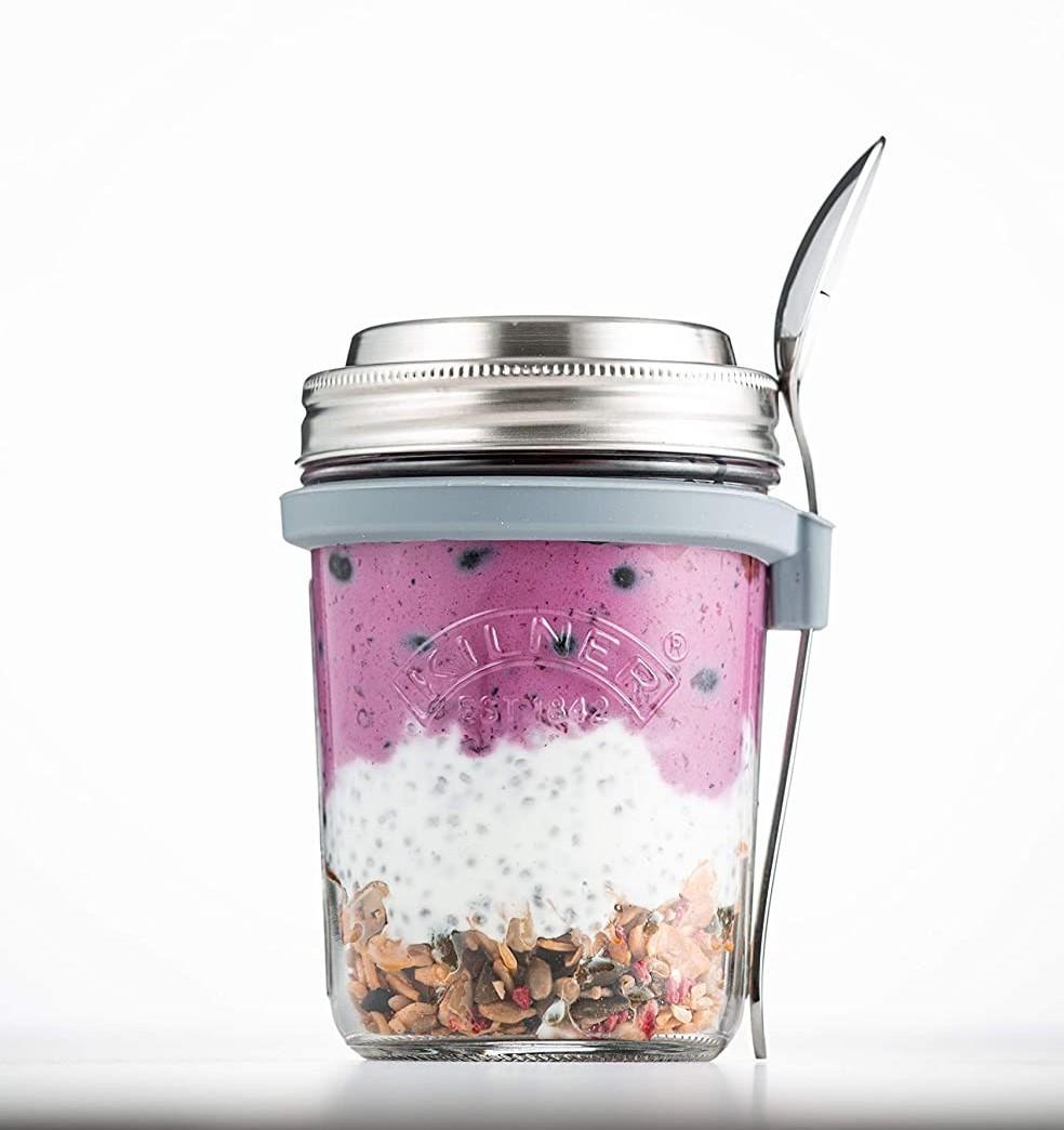 KILNER snídaňový set se lžící 