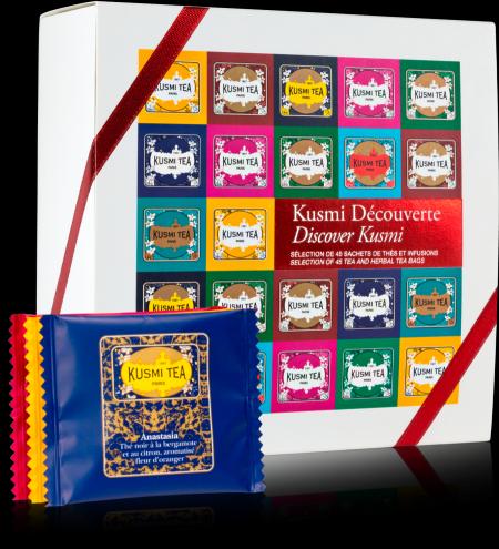 KUSMI TEA Discover Kusmi dárkový set 45 sáčků (DECOUV45E) (EOL)