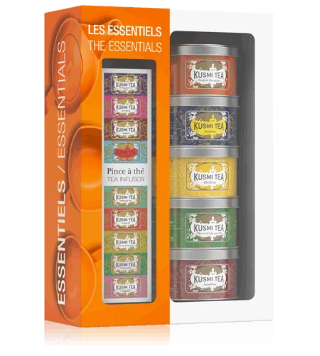 Essentials dárkový set s čajovým sítkem