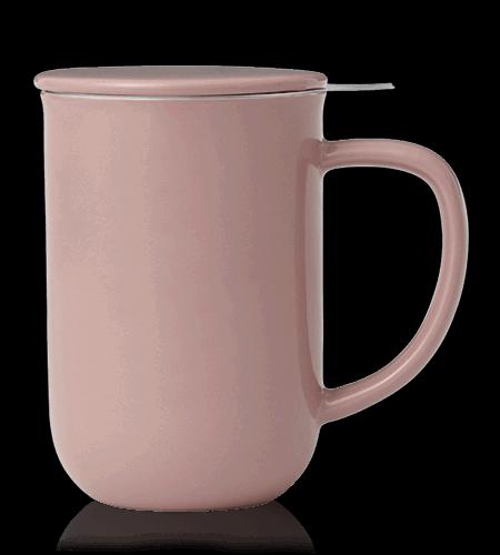KUSMI TEA Minima čajový šálek se sítkem 0,55l růžový  (EOL)