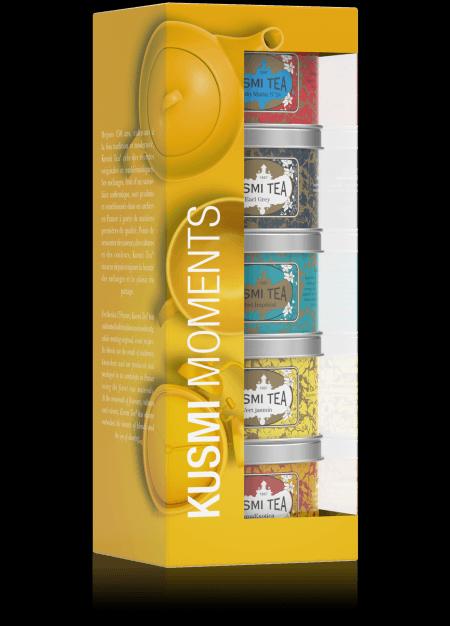 KUSMI TEA Moment dárkový set sypaných čajů 5x25g  (EOL)