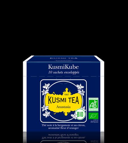 Sypaný černý čaj Anastasia Bio, kovová dóza 20 g