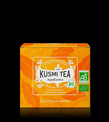 Porcovaný ovocný čaj AquaExotica Bio, 20 sáčků