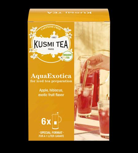 Porcovaný ovocný čaj AquaExotica Bio, 20 sáčků