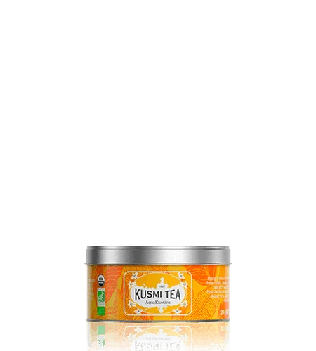 Sypaný ovocný čaj AquaExotica Bio, kovová dóza 20 g