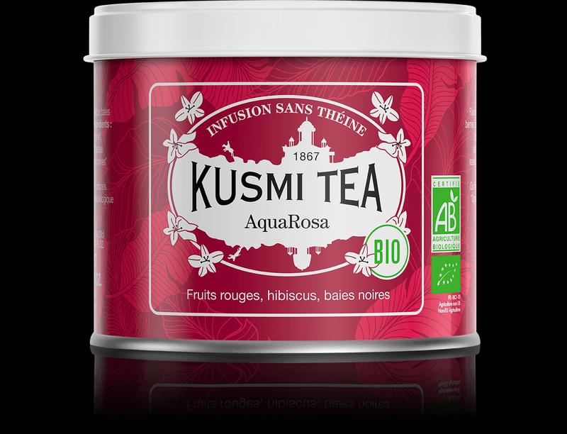 Porcovaný ovocný čaj AquaRosa Bio, 20 sáčků