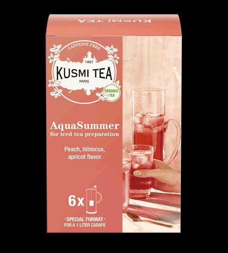 Porcovaný ovocný čaj AquaSummer Bio, 20 sáčků