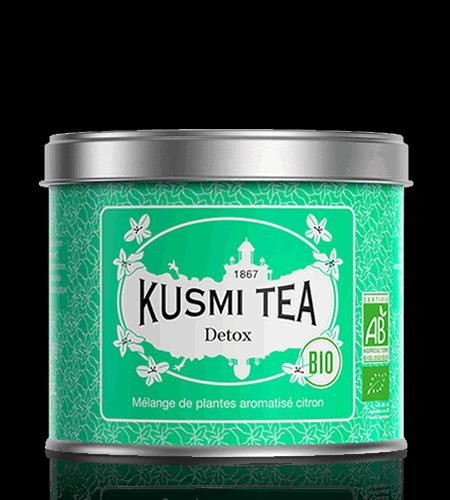 Sypaný bylinný čaj Detox Bio, kovová dóza 20 g