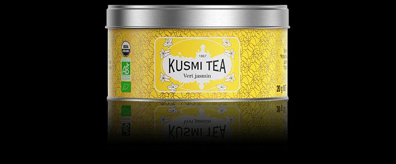 Porcovaný zelený čaj Green Jasmine Bio, 20 sáčků