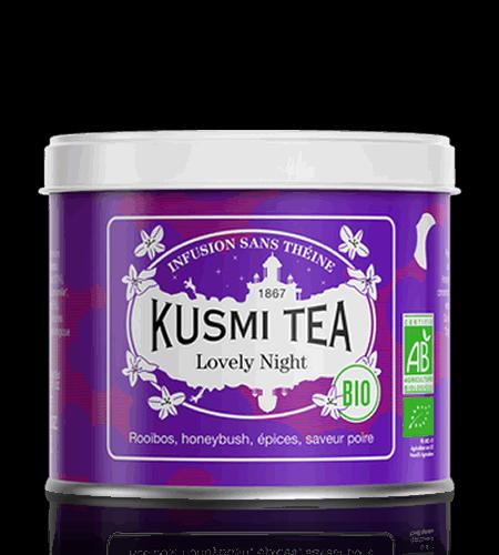 Sypaný bylinný čaj Lovely Night Bio, kovová dóza 100 g