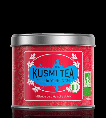 Sypaný černý čaj Russian Morning N° 24 Bio, kovová dóza 100 g