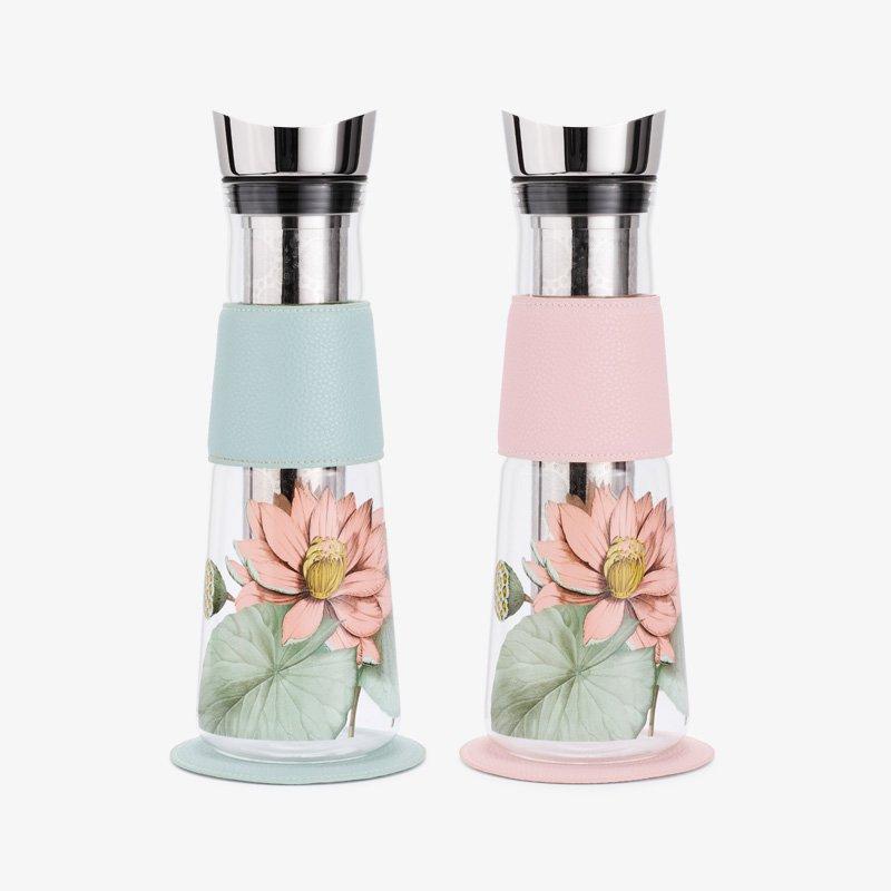 KUSMI TEA Padma skleněná karafa 1,25l se sítkem (2ks v balení) S2021  (EOL)