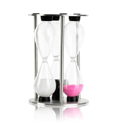 Přesýpací hodiny na louhování čaje