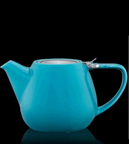 Keramická čajová konvice T.Totem s filtrem, 1,1 l, tyrkysová