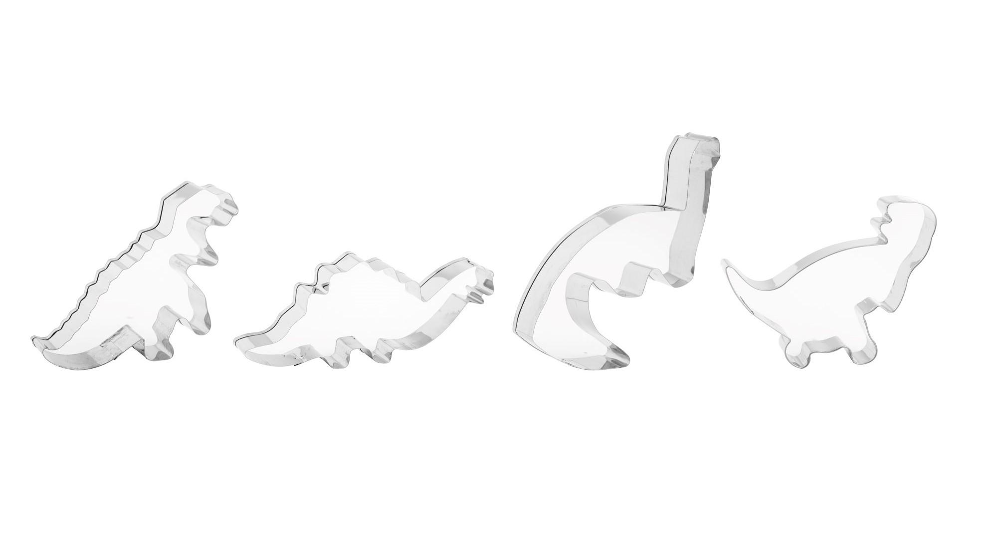 MASON CASH Cookie Making set 4ks vykrajovátek dinosauři nerez
