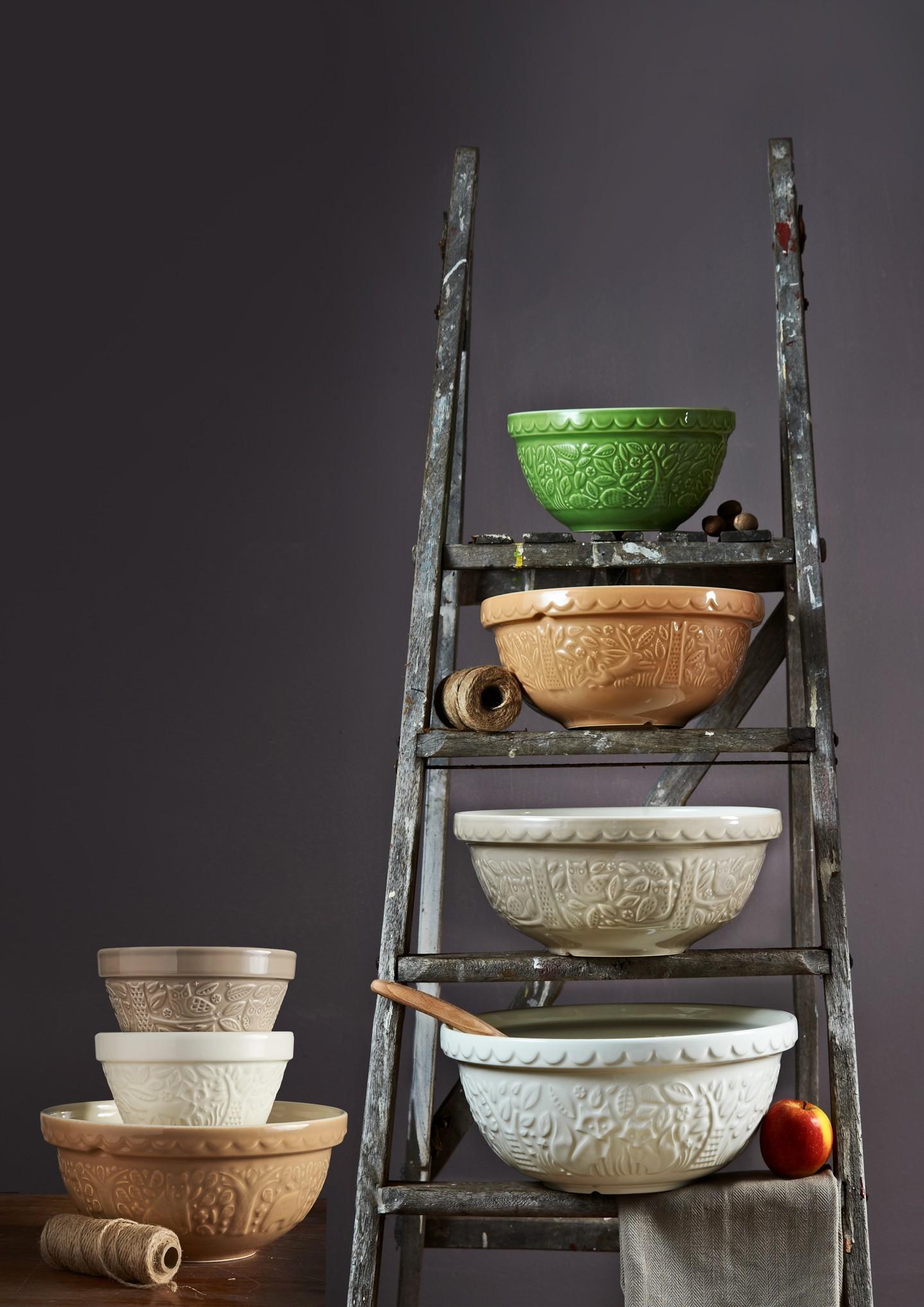 MASON CASH In The Forest s24 mísa 24 cm sv.hnědá motiv medvěd