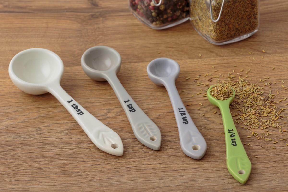 MASON CASH In The Forest set 4ks odměřovacích lžic 1,25ml/2,5ml/5ml/15ml