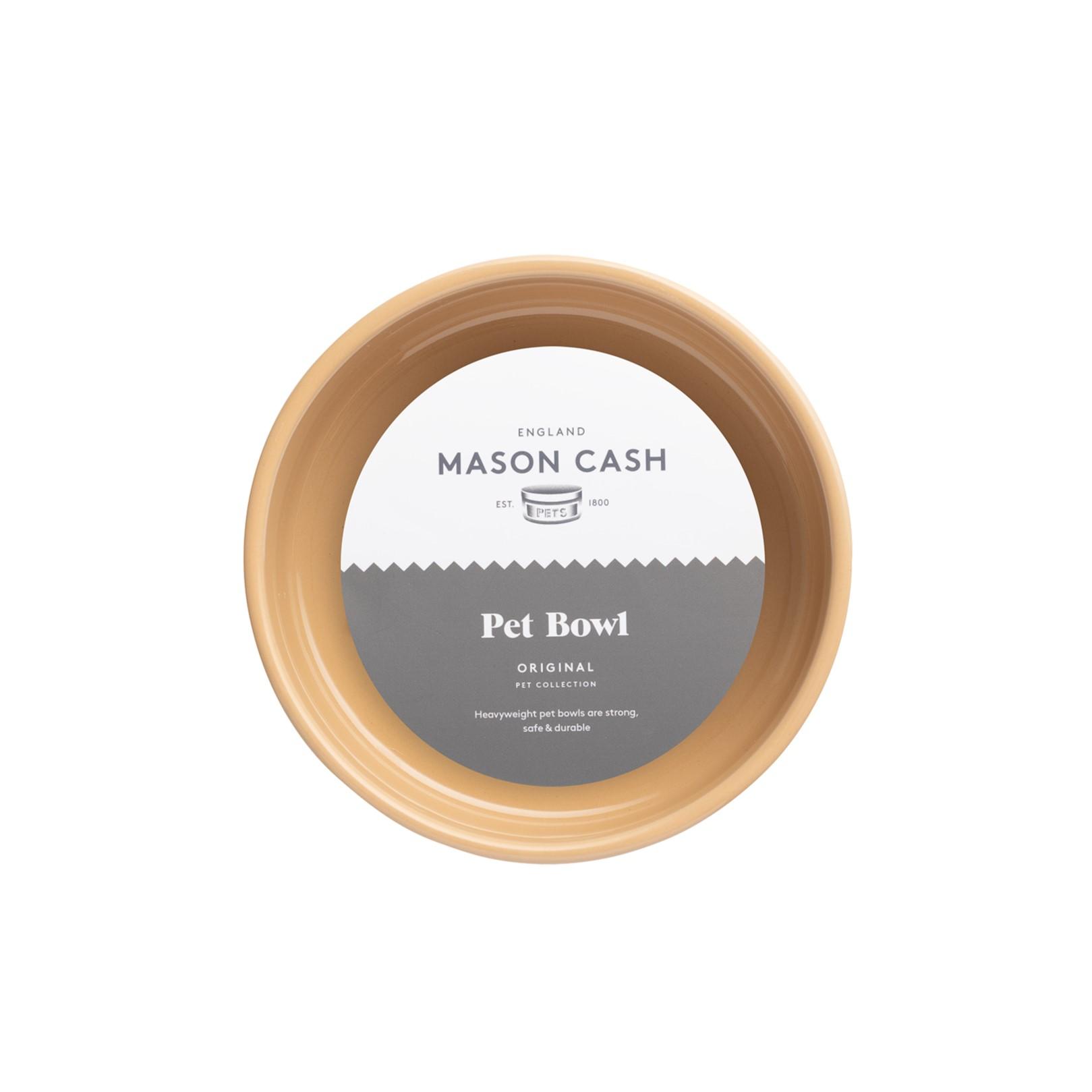 Miska pro psy Original, nápis Dog, 700 ml, béžová