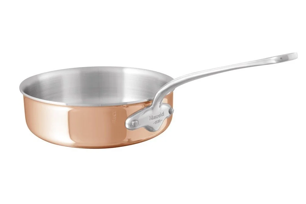 Měděná soté pánev na indukci M´6S, Ø 24 cm