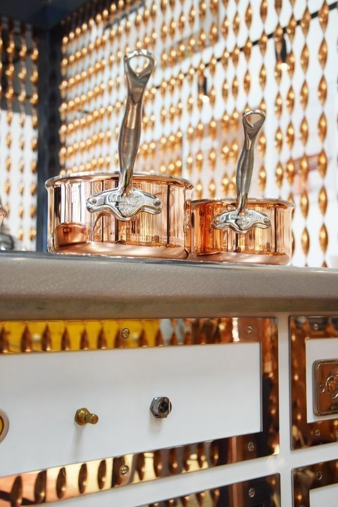 MAUVIEL M'6s hrnec s poklicí 20 cm úchyt nerez